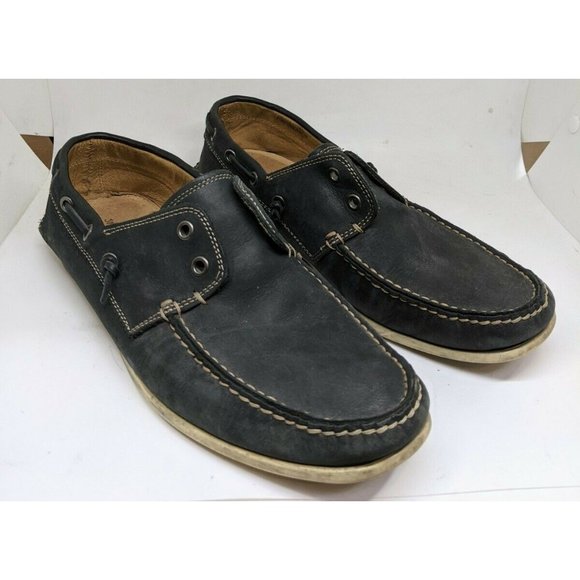 John Varvatos Usa Boat Shoes Leather 
